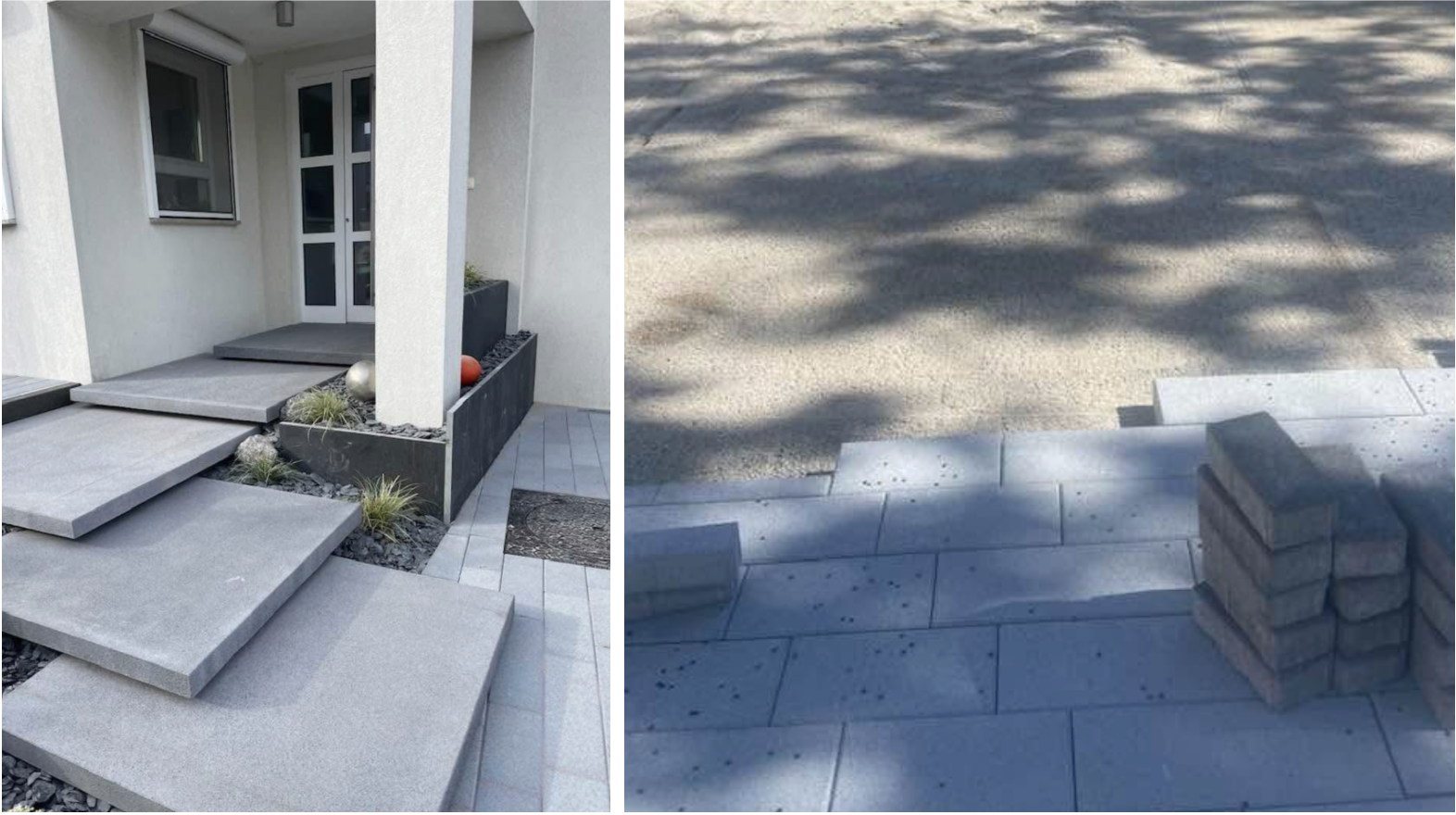 Pavage et aménagement extérieur d’une maison 🏡