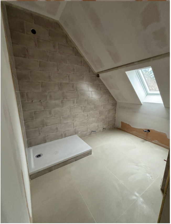 Étanchéité et pose de carrelage 🛁